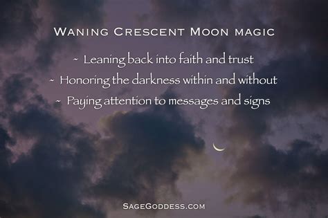 Crescent moon witch